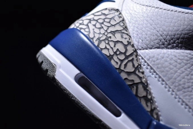 Reps TBkick Nike 854262-106 First Air Retro 3 Jordan Blue Air True Look 0802